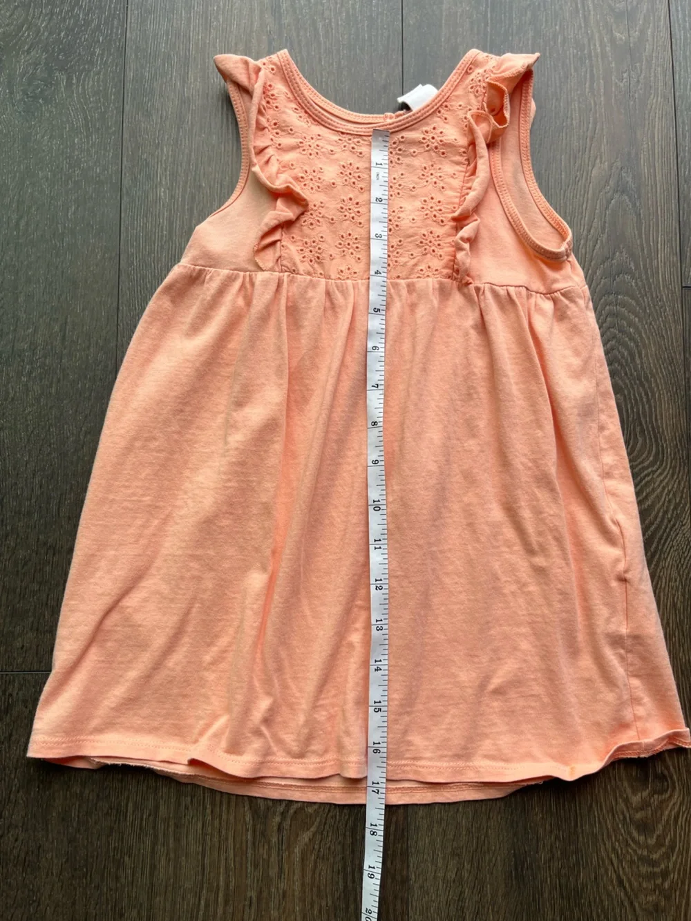 H&M Ruffle Eyelet Dress
